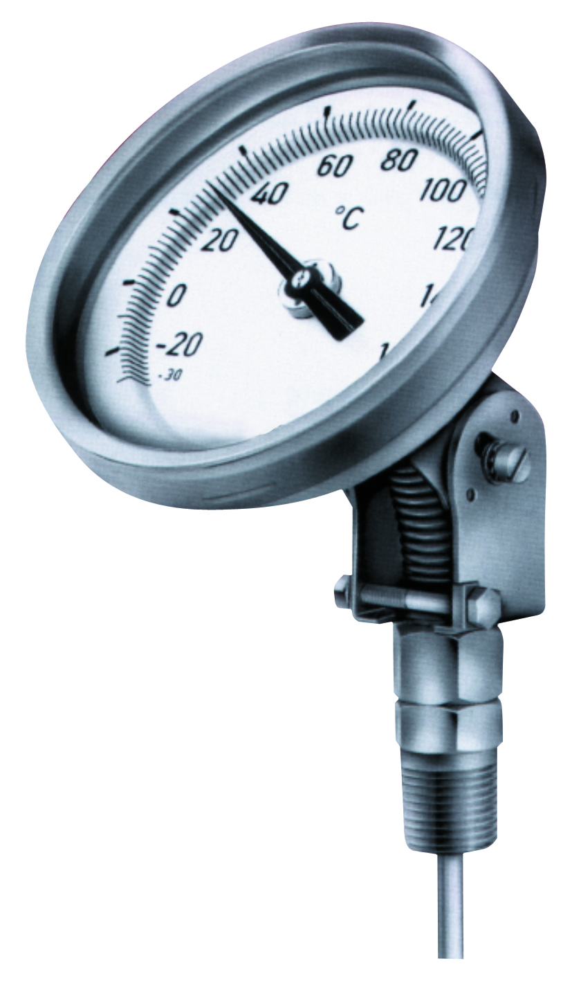 Range of bimetal thermometers Bimetal thermometer
