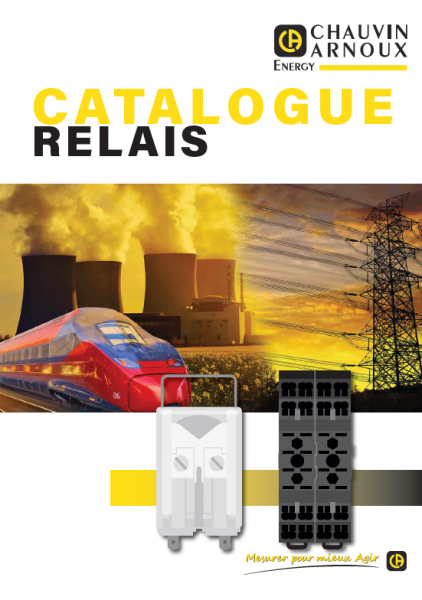 Catalogue relais Chauvin Arnoux Energy
