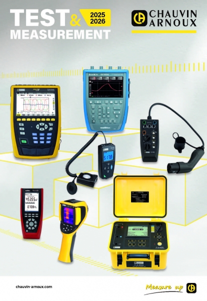 Catalogue 2018 GB Chauvin Arnoux